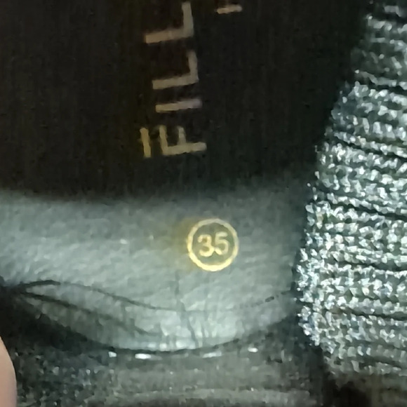 Filling Pieces Women's Black Knit Lace-Up Sneakers - Picture 3 of 7